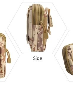Tactical Waist Belt Bag Desert Camo
